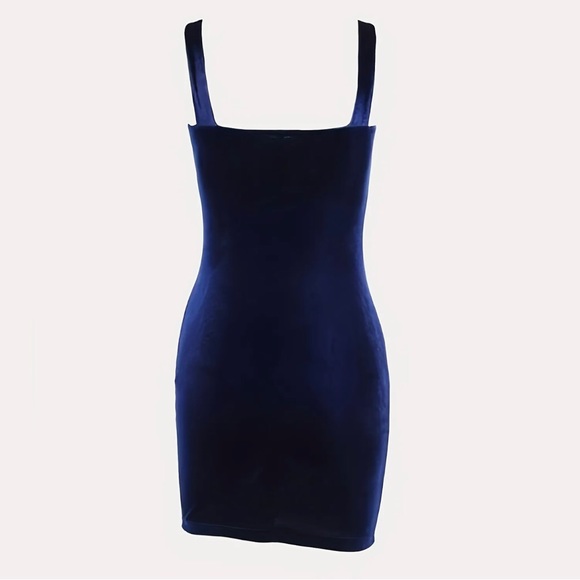 5/20$ Sapphire Blue Mini Cocktail Dress 👗 - Picture 4 of 4